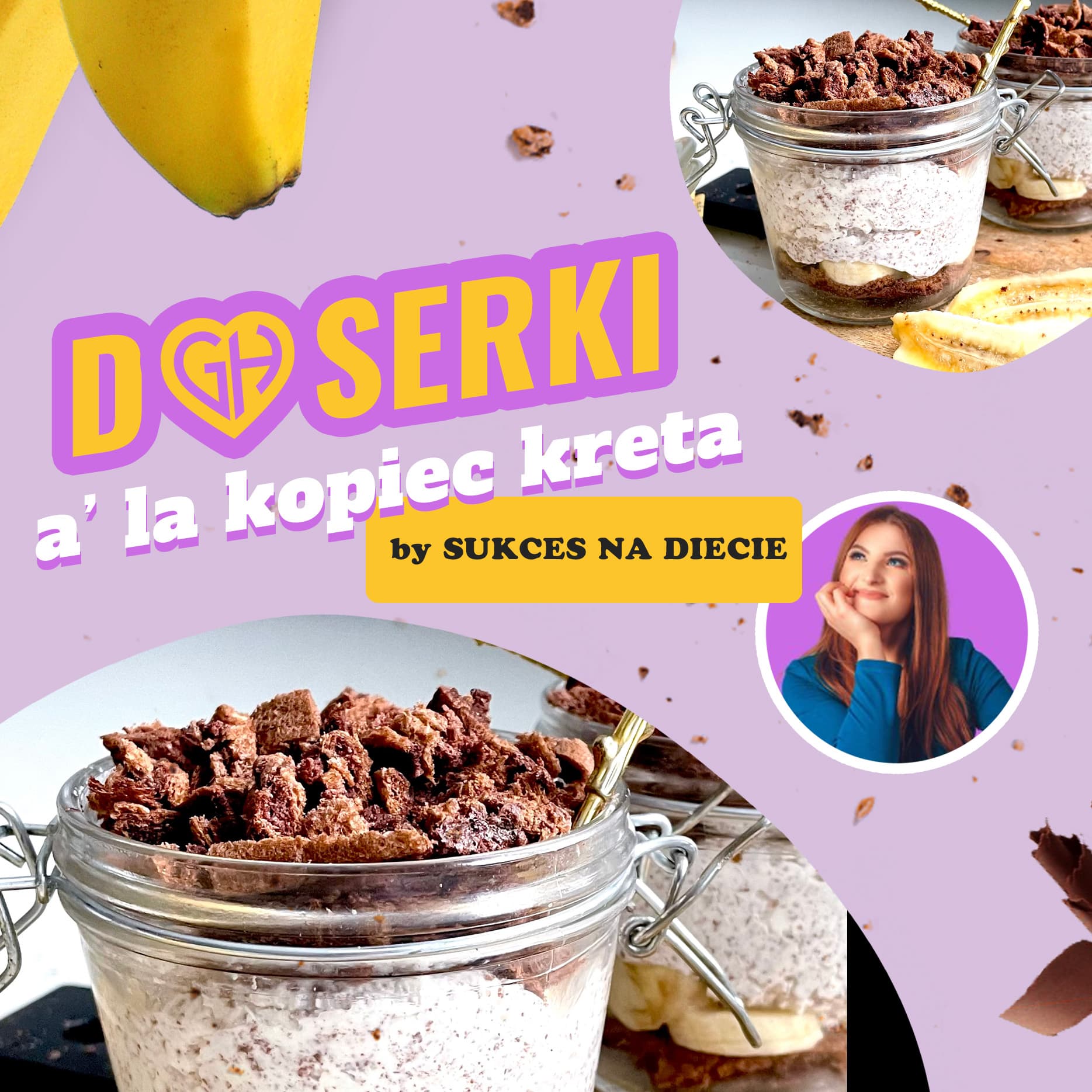 Przepis na Deserki a’ la kopiec kreta by SUKCES NA DIECIE