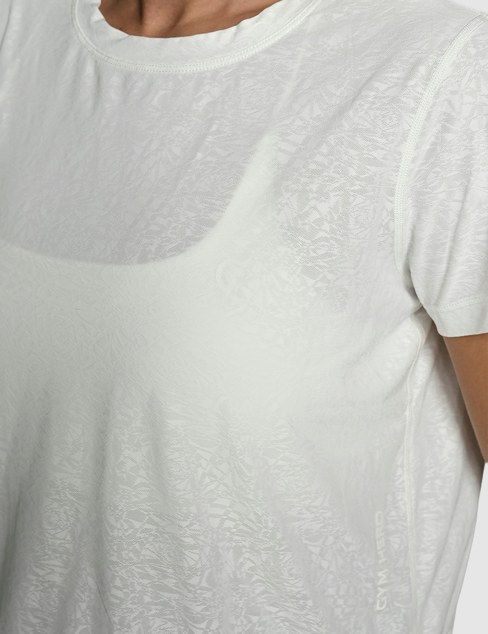Koszulka Girlish Fit biała - Gymhero